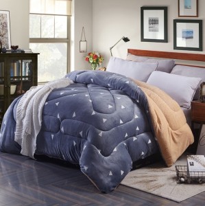 Super soft double-layer thick lamb sherpa fleece blankets for winter