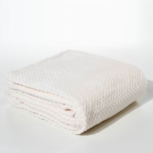 Търговия на едро на евтина цена полиестерно микрофибърно жакардово руно вафла клетъчно топло одеяло за бебета