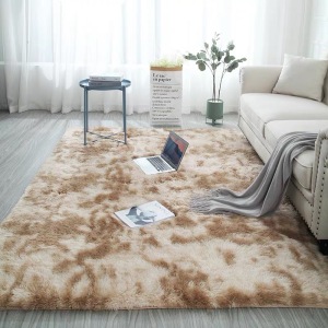 Modern soft indoor large fluffy carpets rugs living room