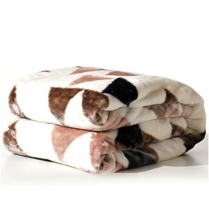 Multiple uses best price full size double raschel blanket