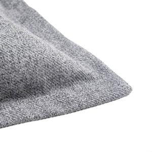 Обикновена скандинавска сива памучна ленена възглавница, едноцветна възглавница за диван
